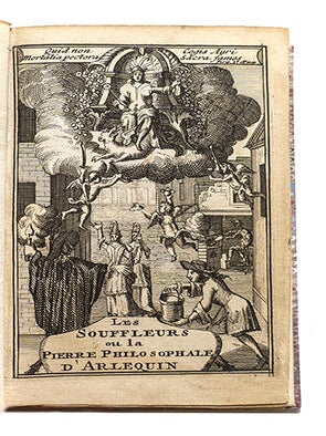 Item #21430 Les Souffleurs, ou la Pierre philosophale d'Arlequin, comédie nouvelle, comique &...