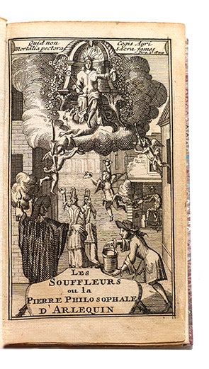 Item #21430 Les Souffleurs, ou la Pierre philosophale d'Arlequin, comédie nouvelle, comique & satirique. CHILLIAT, Michel.