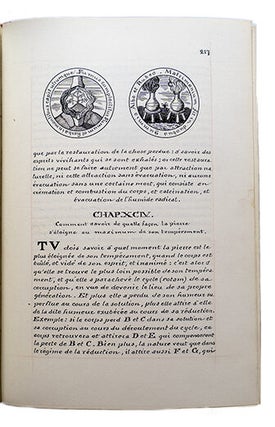 Le Testament de Raymond Lulle. Du latin mis en français par J.-E. Emerit agrémenté par lui de numismatiques figurines cabalisantes, avec l'Art Royal et Sacré commencé Dieu aidant l'an de la Rédemption 1941 le XXVIII de décembre dimanche des Saints Innocents en la maison du père à Saint Jean d'Angély.... (colophon) "ce travail fut terminé.... l'an 1947 pour la St Michel..."