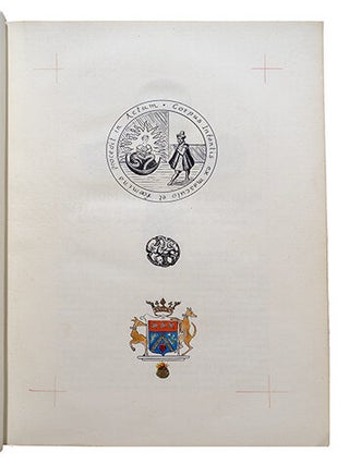 Le Testament de Raymond Lulle. Du latin mis en français par J.-E. Emerit agrémenté par lui de numismatiques figurines cabalisantes, avec l'Art Royal et Sacré commencé Dieu aidant l'an de la Rédemption 1941 le XXVIII de décembre dimanche des Saints Innocents en la maison du père à Saint Jean d'Angély.... (colophon) "ce travail fut terminé.... l'an 1947 pour la St Michel..."