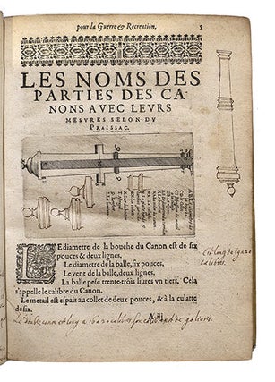La pyrotechnie de Hanzelet Lorrain, ou sont representez les plus rares & plus appreuvez secrets des machines & des feux artificiels propres pour assiéger battre surprendre & déffendre toutes places.