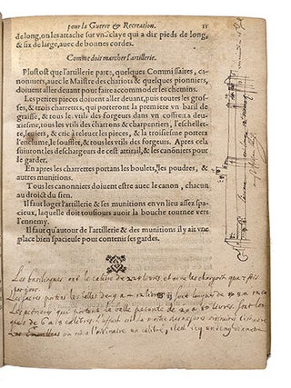 La pyrotechnie de Hanzelet Lorrain, ou sont representez les plus rares & plus appreuvez secrets des machines & des feux artificiels propres pour assiéger battre surprendre & déffendre toutes places.