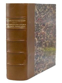Item #21514 Les derniers jours de Paul Verlaine, préface Maurice Barrès. CAZALS et G. LE ROUGE,...