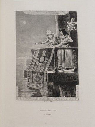 Une nuit de Cl&eacute;op&acirc;tre, illustr&eacute;e de 21 compositions de Paul Avril. Pr&eacute;face par Anatole France.