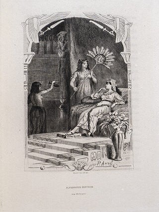 Une nuit de Cl&eacute;op&acirc;tre, illustr&eacute;e de 21 compositions de Paul Avril. Pr&eacute;face par Anatole France.