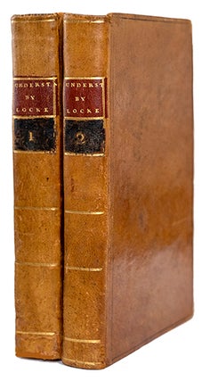 Item #21544 An Essay Concerning Human Understanding, in four books, the eighteenth edition....