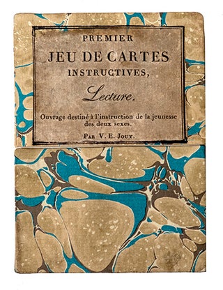 Item #21565 Premier jeu de cartes instructives, Lecture. JOUY, V. J. Etienne de