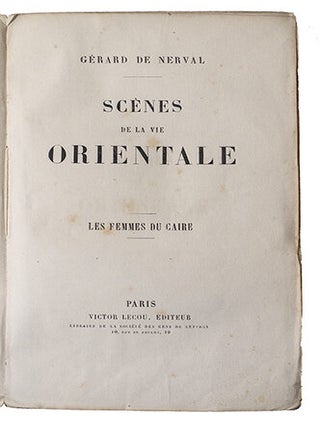 Scènes de la vie orientale, Les Femmes du Caire.