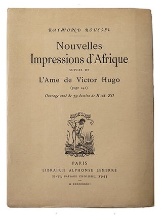 Item #21634 Nouvelles impressions d'Afrique, suivies de l'Ame de Victor Hugo (page 241). Ouvrage...