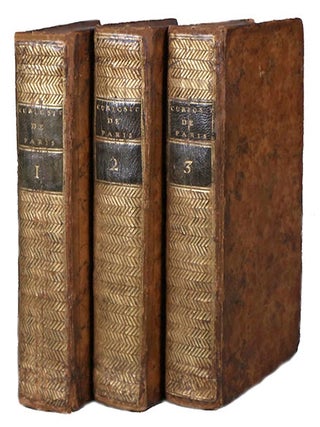 Item #21636 Les Curiosités de Paris, de Versailles, de Marly, Vincennes, Saint Cloud, et des...