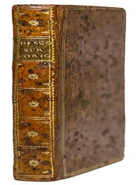 Item #21644 Discours sur l'origine et les fondemens de l'inégalité parmi les hommes. ROUSSEAU,...