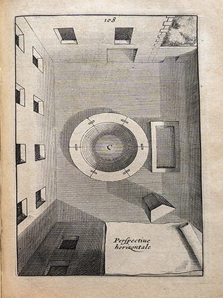 Maniere universelle de Mr. Desargues, pour pratiquer la perspective par petit-pied comme le geometral, Ensemble les places et proportions des fortes & foibles touches, teintes ou couleurs, par A. Bosse.