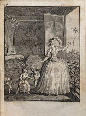 Les Françaises, ou XXXIV Exemples choisis dans les moeurs actuelles, propres à diriger: I les filles, II les femmes, III les épouses & IV les mères.