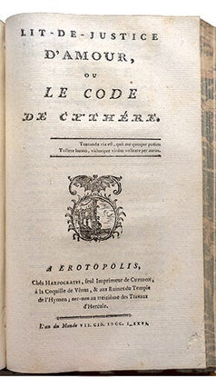 Le Pornographe, ou idées d'un honnête-homme sur un projet de règlement pour les Prostituées, propre à prévenir les malheurs qu'occasionne le publicisme des femmes: avec des notes historiques et justificatives.