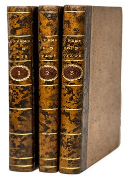 Item #21690 La Femme dans les trois états, de Fille, d'Epouse, et de Mère, Histoire morale,...