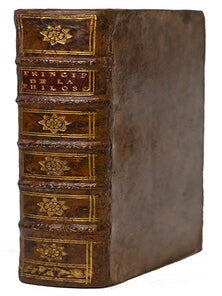 Item #21712 Les principes de la philosophie, écrits en latin ... et traduits en françois par un...