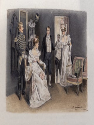 La Double méprise, Aquarelles originales par Bertrand.