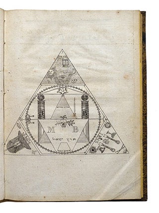 Récapitulation de toute la Maçonnerie, ou description et explication de l’hiéroglyphe universel du Maître des Maîtres. Orient de Memphis XXXVIIIMDCLXXXXII.