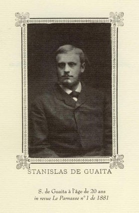 Notules sur l'art de distinguer les ouvrages provenant des bibliothèques de Monsieur Stanislas de Guaita, (1861-1897), avec plusieurs exemples et les reproductions nécessaires à une juste appréciation. Préface de Jean-Claude Carrière.