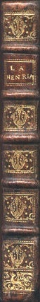 Item #8859 La Henriade, nelle édition, revûe, corrigée; & augmentée de beaucoup; avec des...